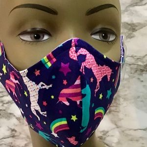 Unicorn Face Mask